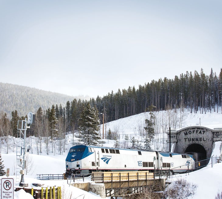 SKI1117_RES3_CreditKeriBascetta Winter Park Express at the Moffat Tunnel