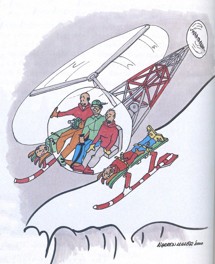 2001 first article illustration Warren's World Sept. 2001