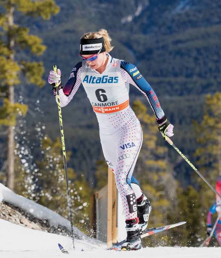 SKI0118_Oly_CrossCountry_JessieDiggins_coUSSA Jessie Diggins