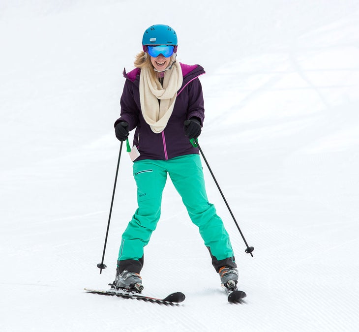 2018-AimU-Intro-to-Skiing-1435 All smiles while learning to ski.