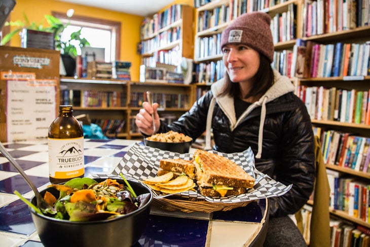Bacchus Books cafe Bacchus Bookstore cafe