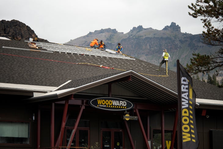 Boreal_SolarProject_Credit Boreal_POWDR Boreal installs its immense on-site solar panel system.