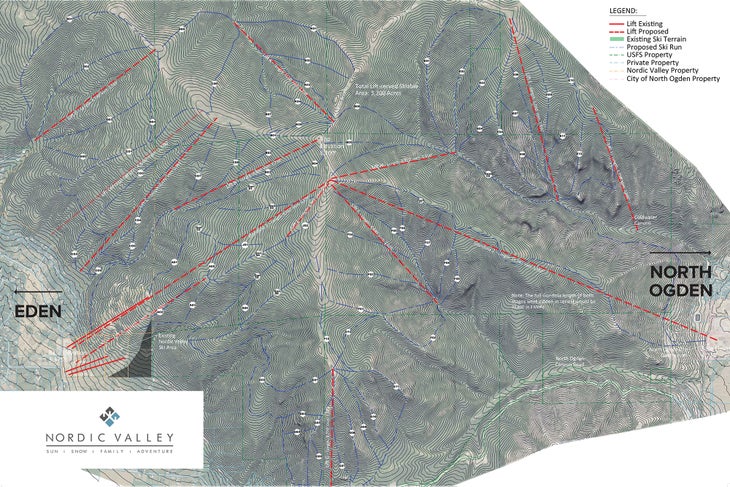Map (1) Nordic Valley Expansion Plans