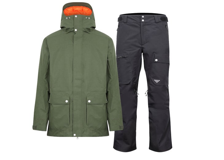 BlackCrowMens Black Crow Men's Corpus Insulated Gore-Tex Jacket and Pants
