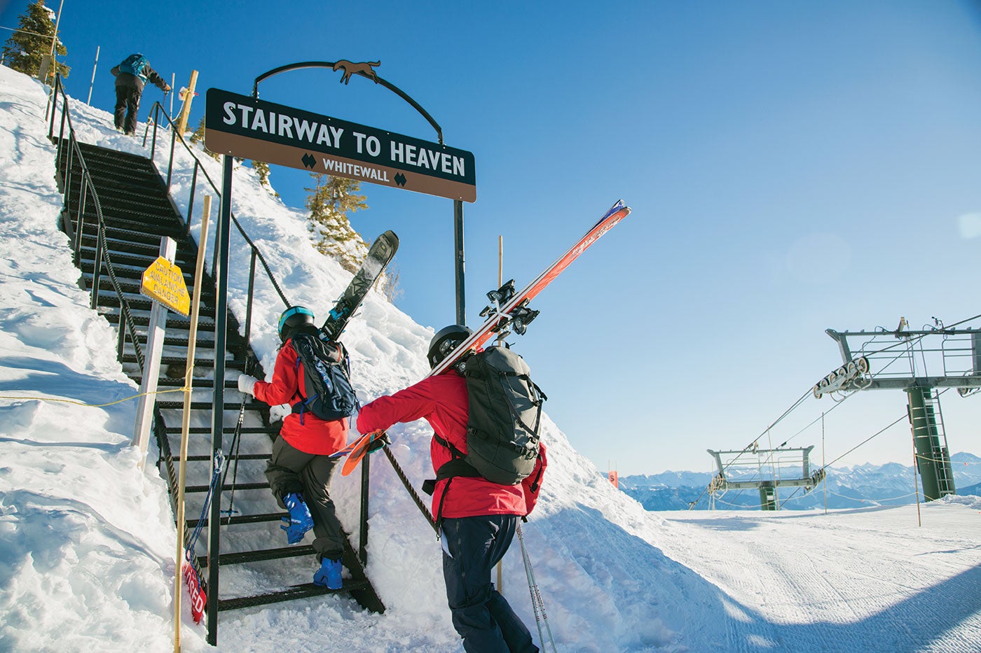 "Hiking at Kicking Horse"