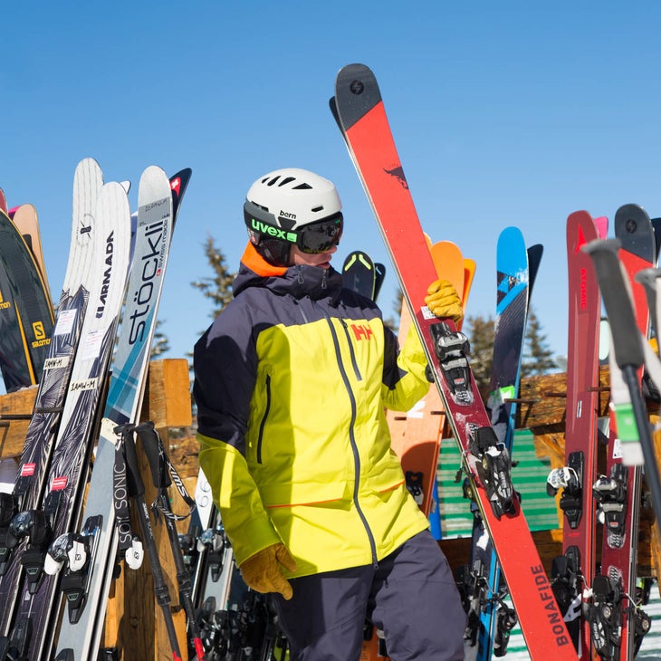 20180306-SkiTestDV-3592 Luke Larsen at Deer Valley