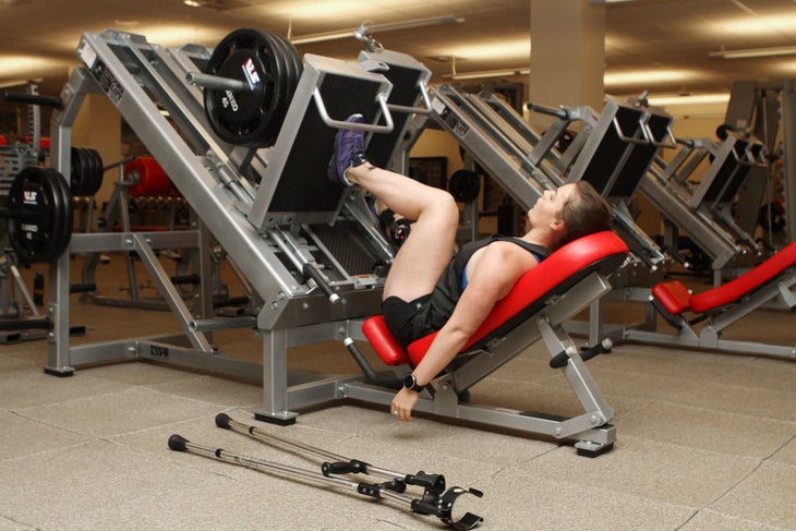 "Breezy Johnson training at the Center for Excellence"