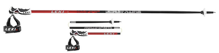 Leki Alpine Stick S Ski Poles None