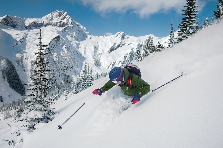 SKI0119-CMH1-byCrystalSagain_kb-lg The author, hard at work getting his powder fix and avoiding schnitzel deep in the Canadian Cariboos.