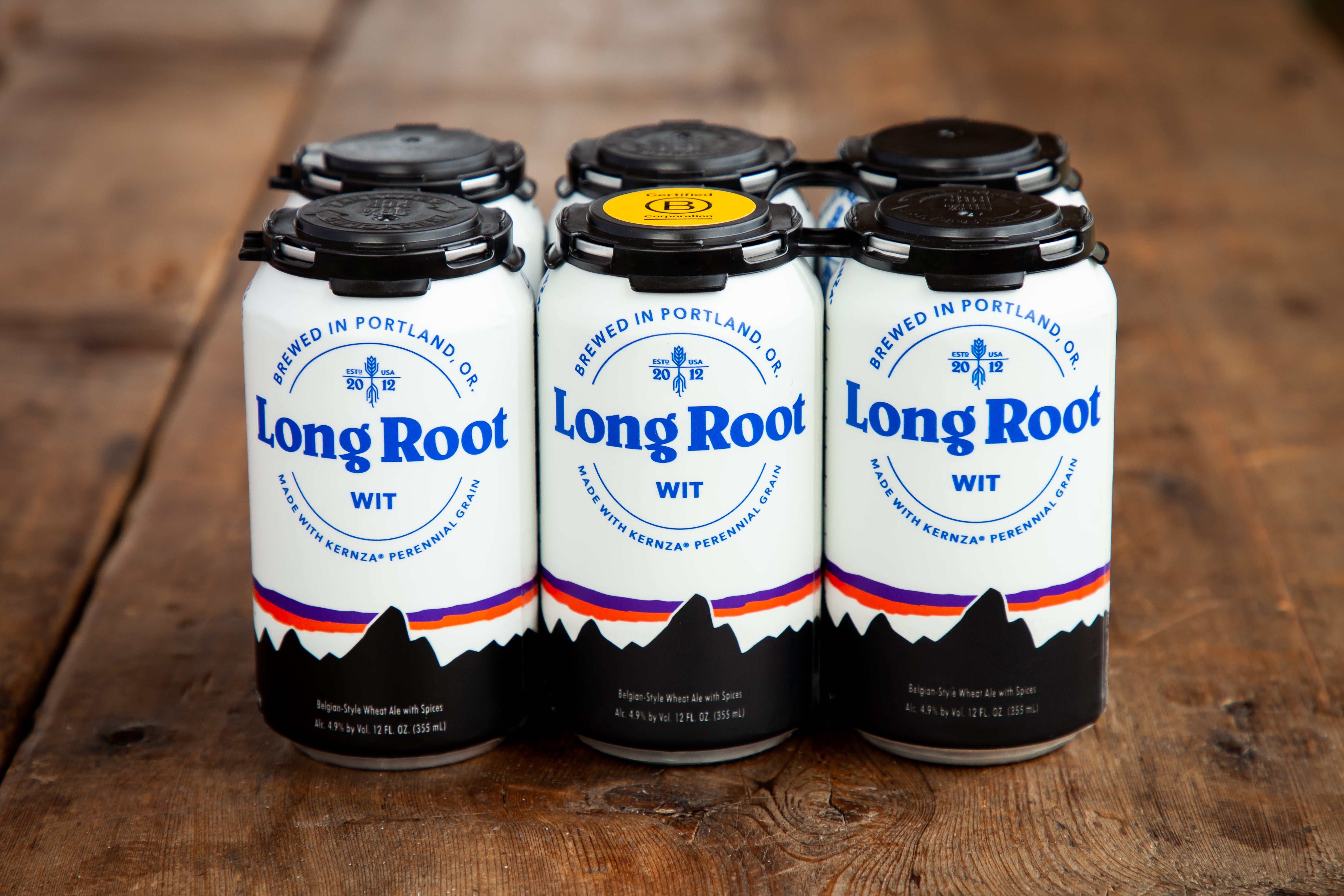 "Long Root Wit six pack"