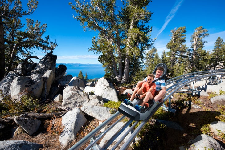 Heavenly Alpine Coaster at Heavenly, Calif.