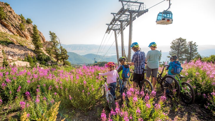 Snowbasin3-Biking Biking at Snowbasin