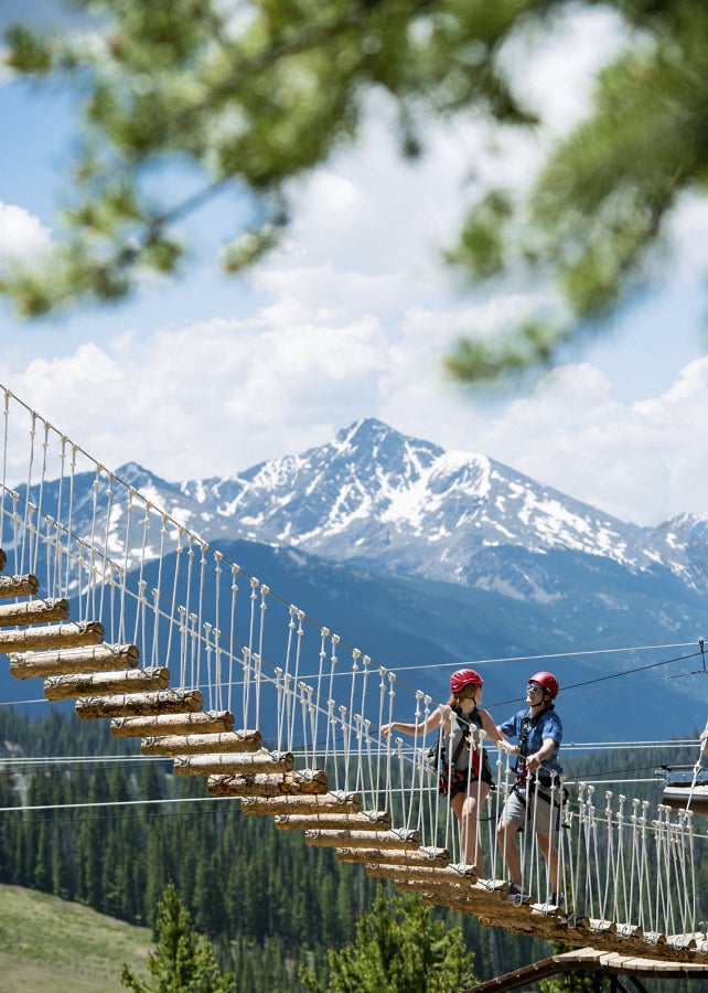 Vail-(Credit-AbbyHein&VailResorts) Epic Discovery Ropes Course at Vail Resort