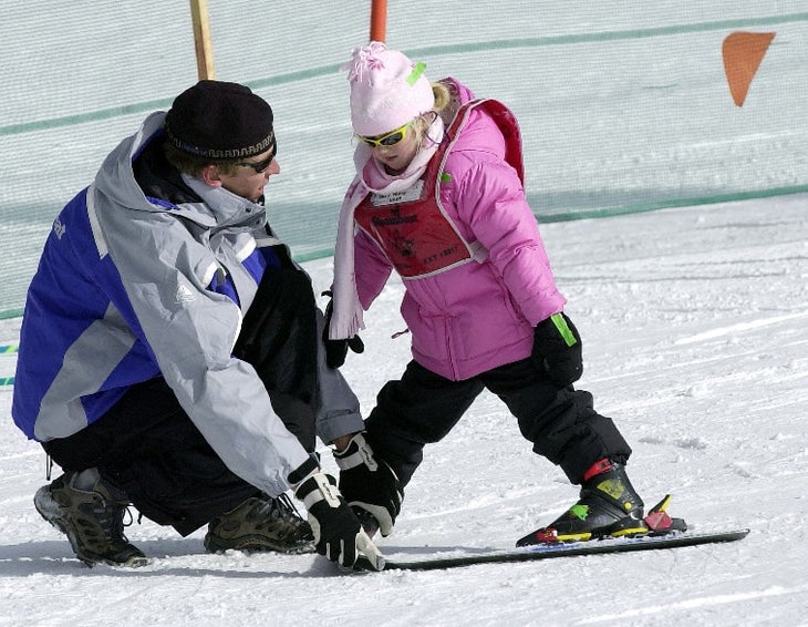 2. Get a Lesson Top Beginner skier tips: Get a Lesson