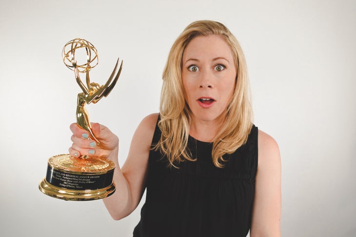 DSC06258 Halley O'Brien Wins Emmy