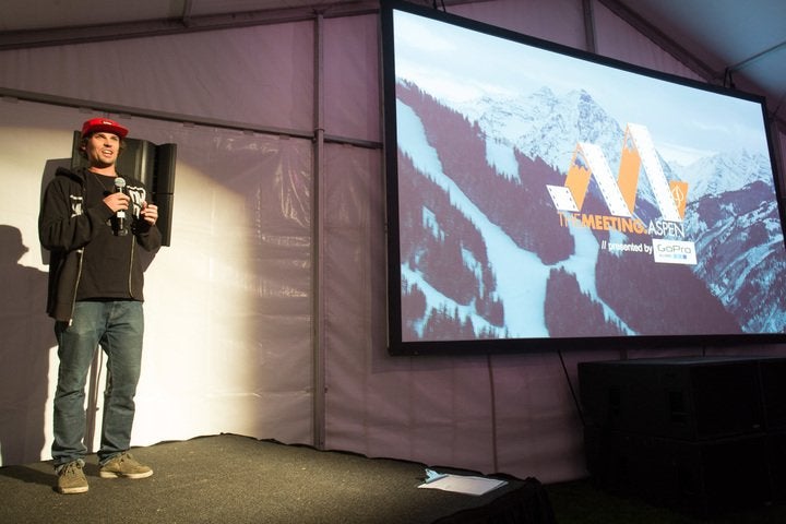 Colter Hinchliff at the meeting Colter Hinchliff at The Meeting in Aspen