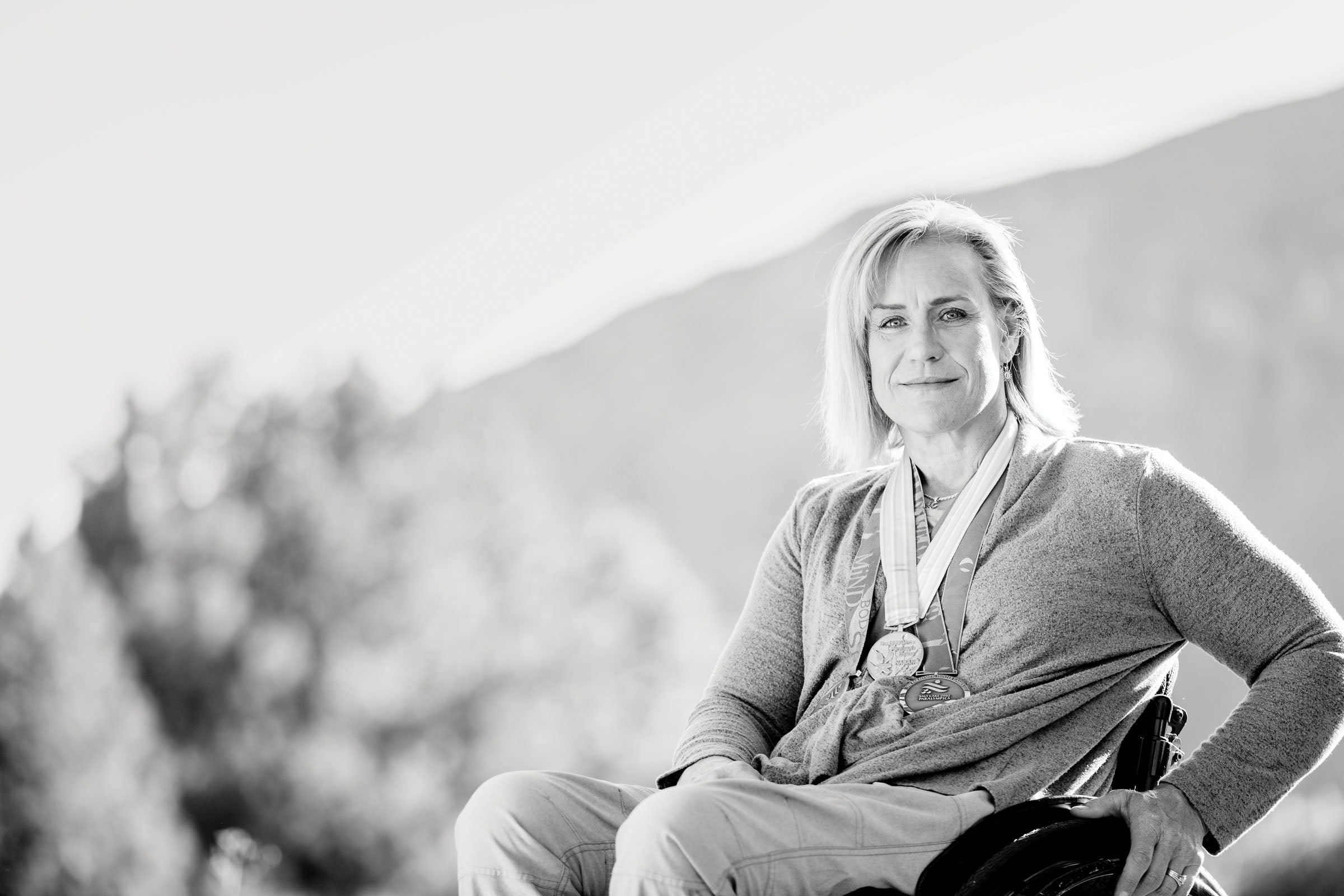 Paralympian Muffy Davis in Sun Valley