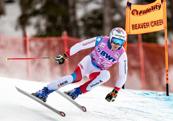 AP-22DEFN5JD2111_news Marco Odermatt skiing Birds of Prey Course Beaver Creek 2019