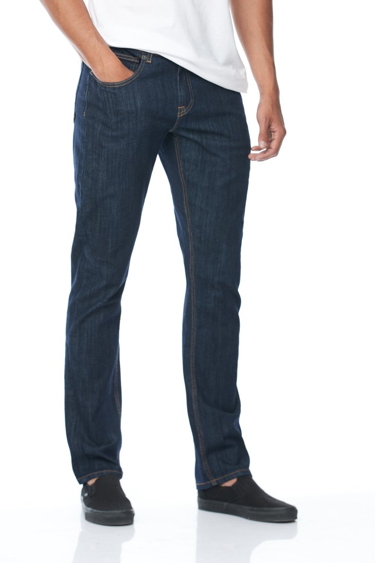 BD2MATH_RINSE INDIGO_HIGH_02 (1) SKI 2019 Editor's Choice Gear, BOULDER DENIM 2 .0 Men's Slim Fit Jeans