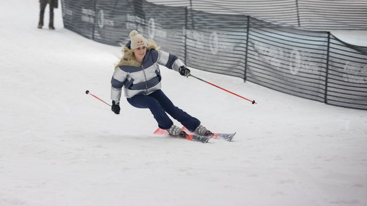 big snow vonn skiing Lindsay Vonn Big Snow Skiing