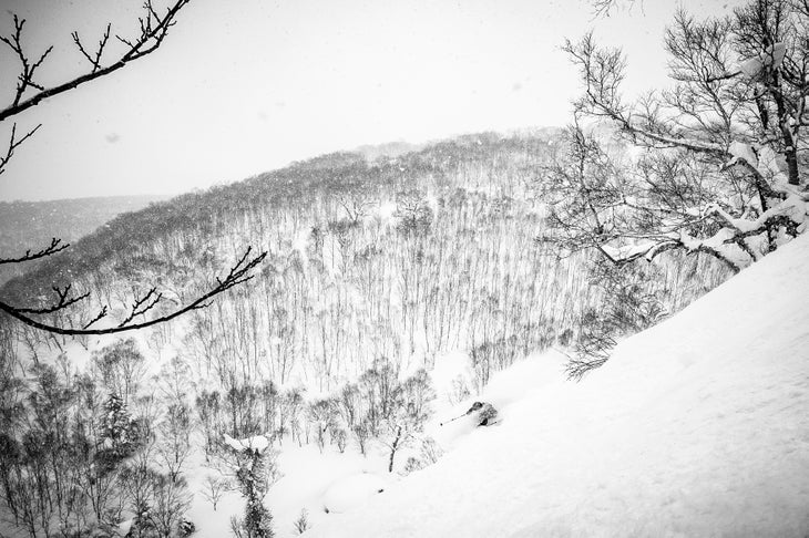 CLS_5612 Skier in Niseko