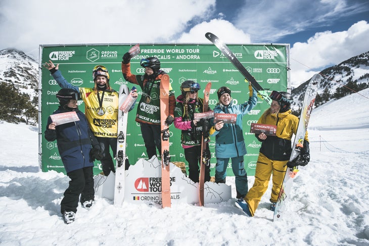 w-podium-FWT19_ORDINO-ARCALIS_MKNOLL-0465 FWT19 Women's Podium in Andorra