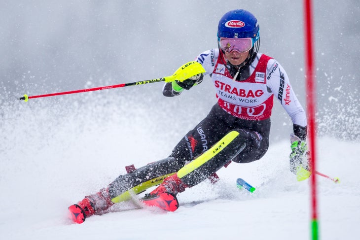 EL4V6749 Mikaela Shiffrin, 2019 Spindleruv Mlyn World Cup Slalom
