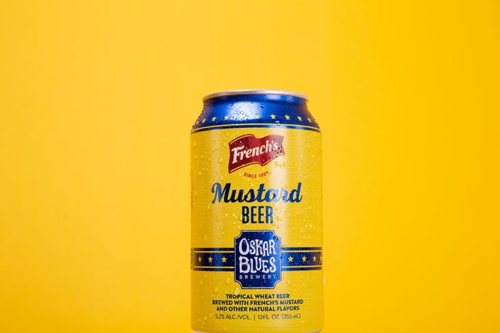 Mustard Beer PR Select 4 French's Mustard Beer can