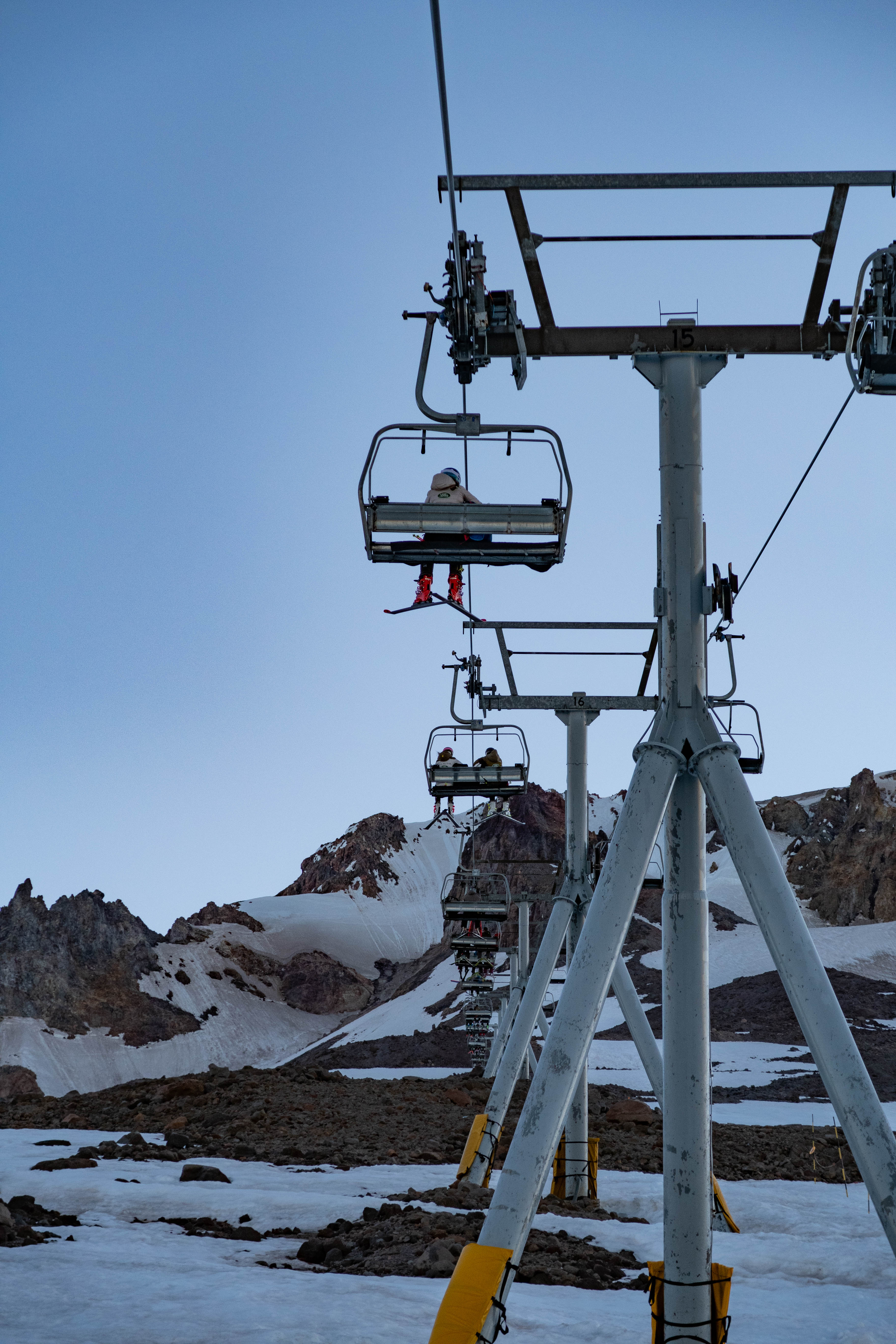 "US Ski Team at Mt. Hood this summer"