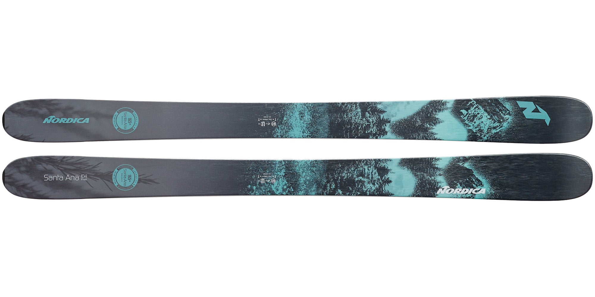 2021ski-Nordica-SANTA-ANA-104-FREE 2021 Nordica Santa Ana 104 Free Women's All-Mountain Wide Ski