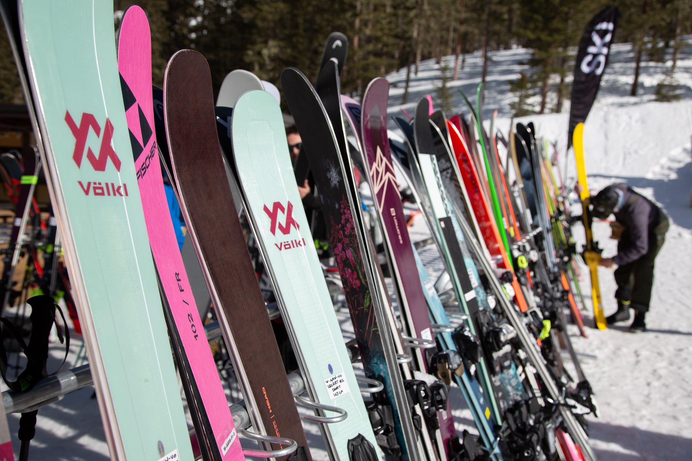 "Skis at Taos"