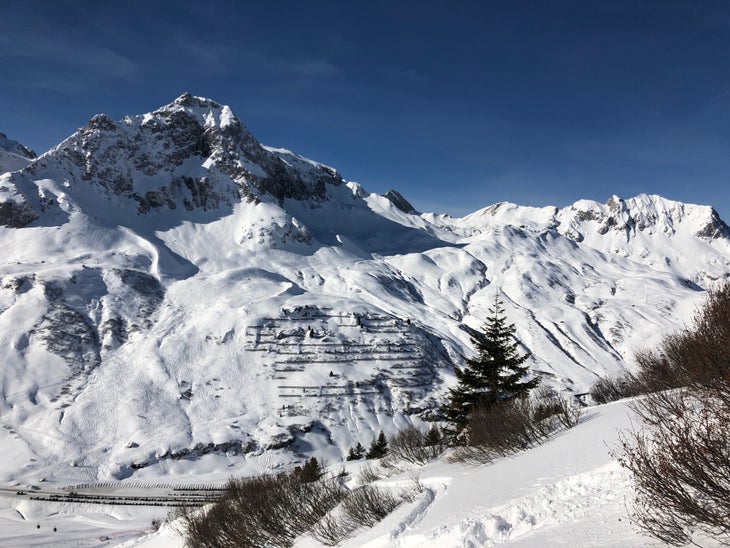IMG_2744 Avalanche barriers in the Alps