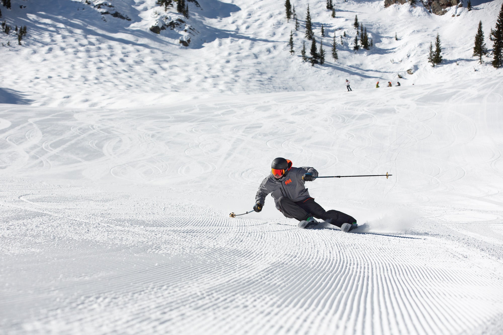 "SKI Tester Mark Syrovatka at Taos Ski Valley"