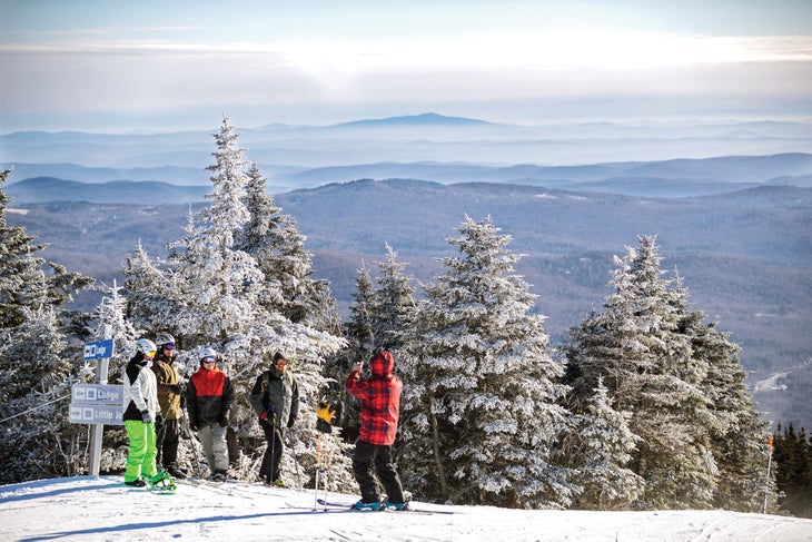 SKI1119-RGE-MountSnow-courtesy Mount Snow, Vermont earns the No. 3 in the East ranking in SKI Mag's 2020 Resort Guide