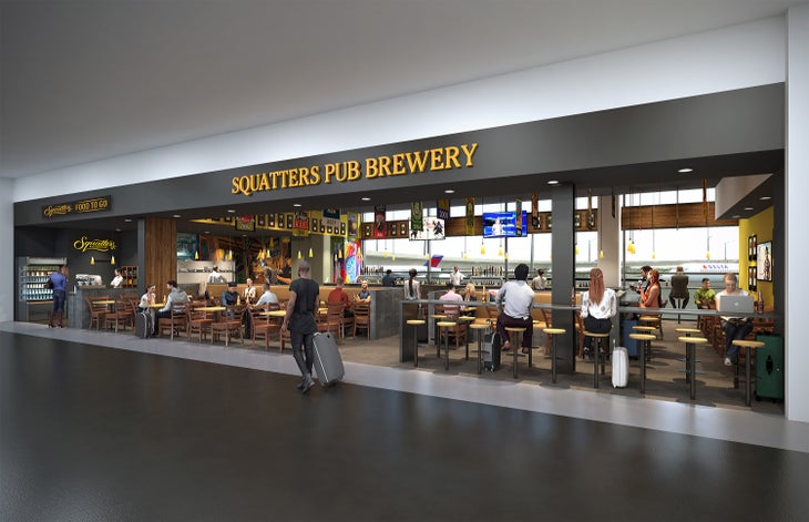 Squatters_airport_to go Rendering of the Craft Café at the SLC Airport