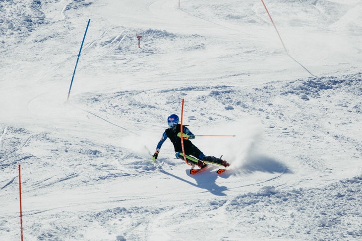 BG5B8170 Mikaela Shiffrin, slalom training at Copper Mountain, Colo. Oct. 2020