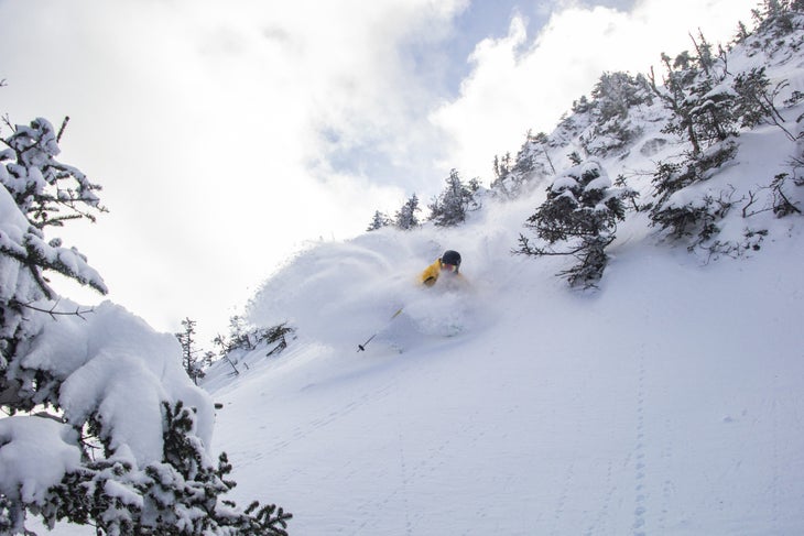 Jay Peak Powder 2 Biggest East Coast ski resorts: Jay Peak, Vermont powder skiing