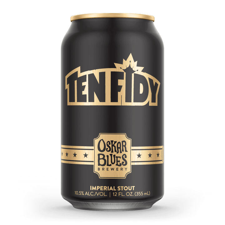 Black and gold can