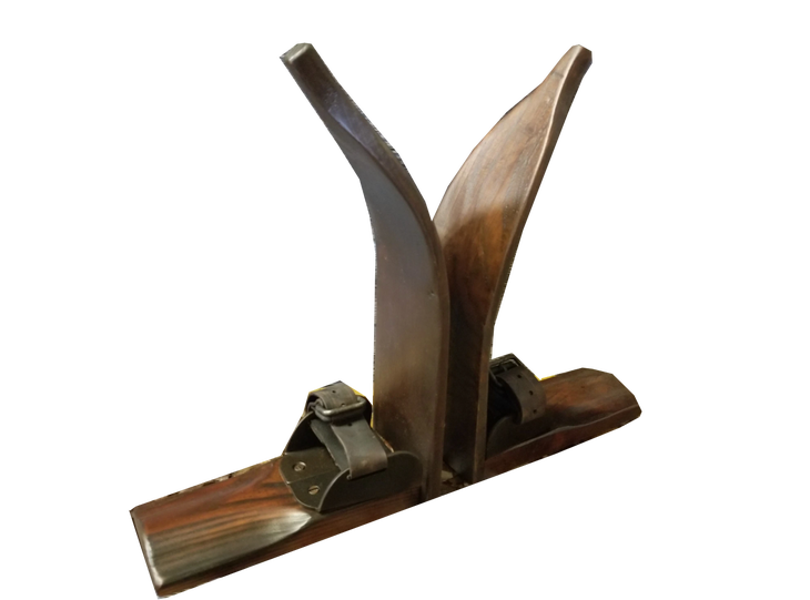 bookend Vintage Winter Ski Bookends