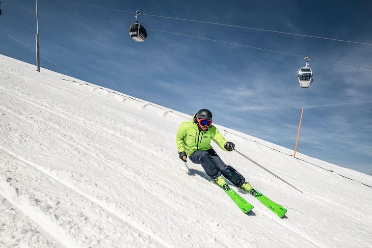 _CLS6756_1 Matjaz Meglic skiing at Katschberg, Austria