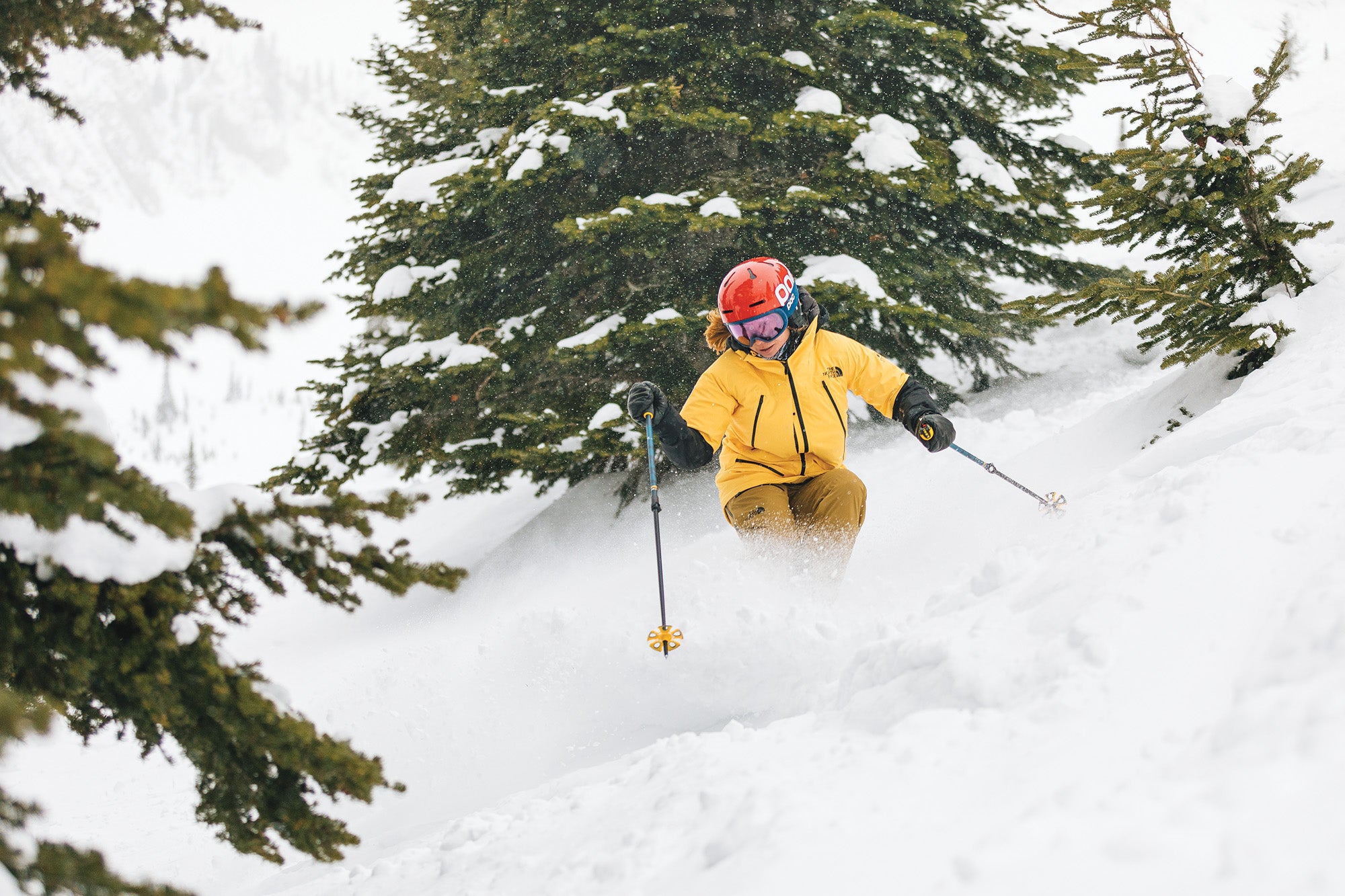 "The pivot slip is an essential tree skiing skill"