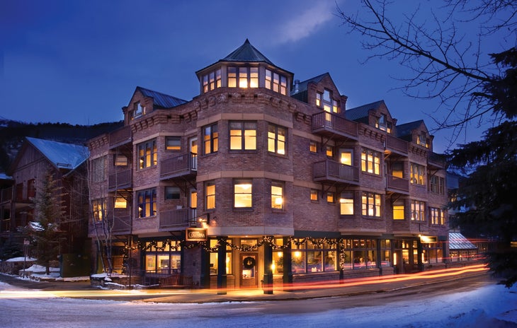 SKI1220-EC7-TownLodging-HotelColumbiaExterior Telluride lodging: Hotel Columbia