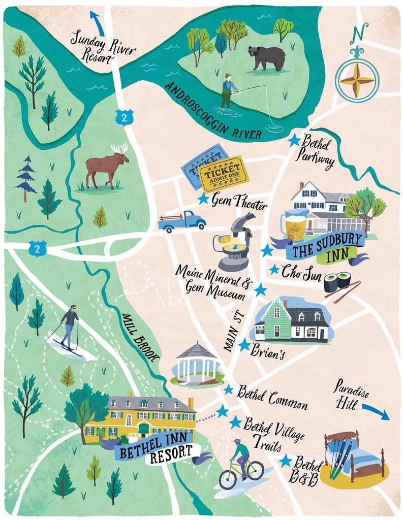 A Ski Town Guide to Bethel, Maine