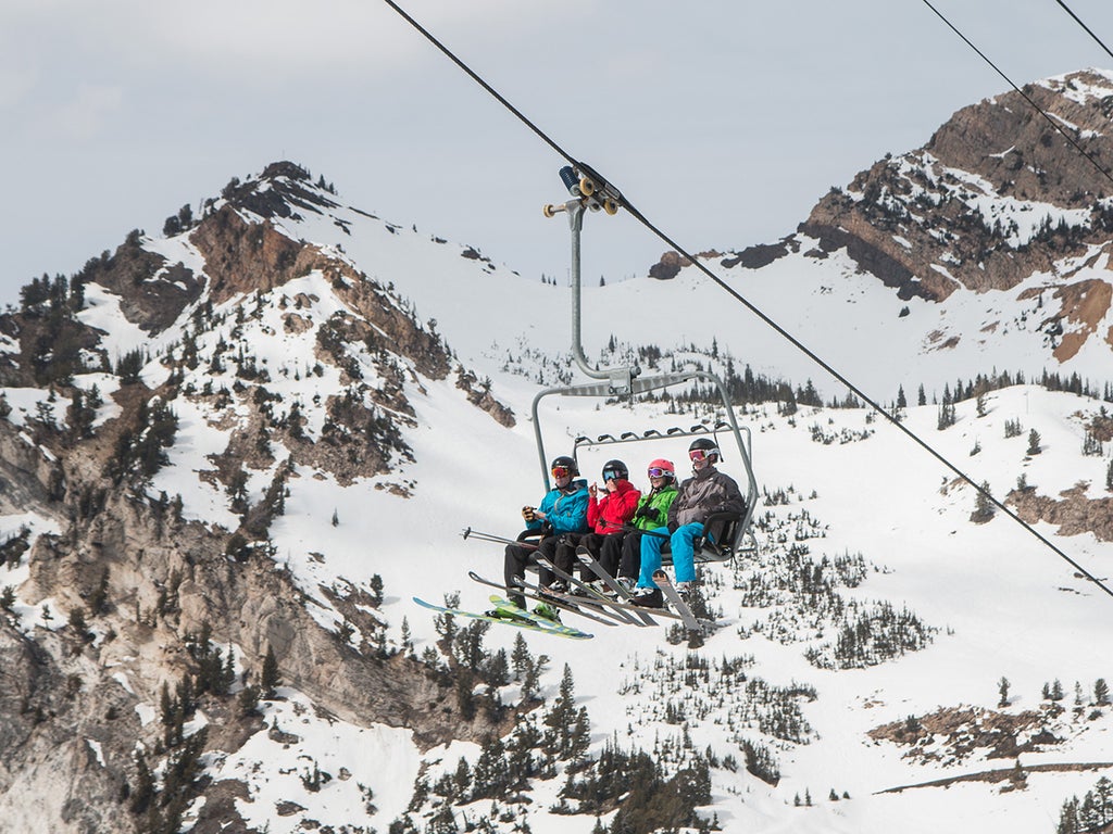 Chairlift at Alta Ski Area, utah