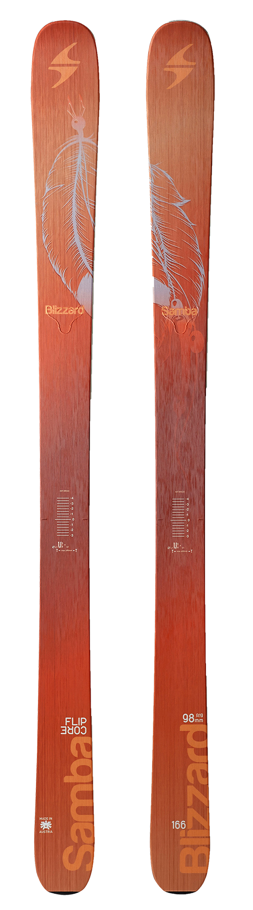 Blizzard Samba The Samba combines a classic square-sidewall, directional design with a lightweight core, giving this ski a strong and traditional yet graceful feel.…