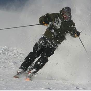Boots Misaligned C: Again, Mike has some semblance of control, but his skiing is awkward, forced and almost certainly exhausting. Which is worse, boots that sentence…
