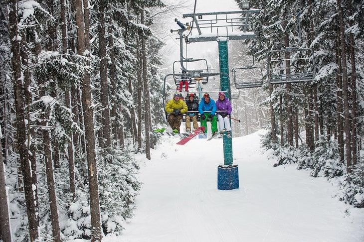 East || No. 1: Holiday Valley, New York None