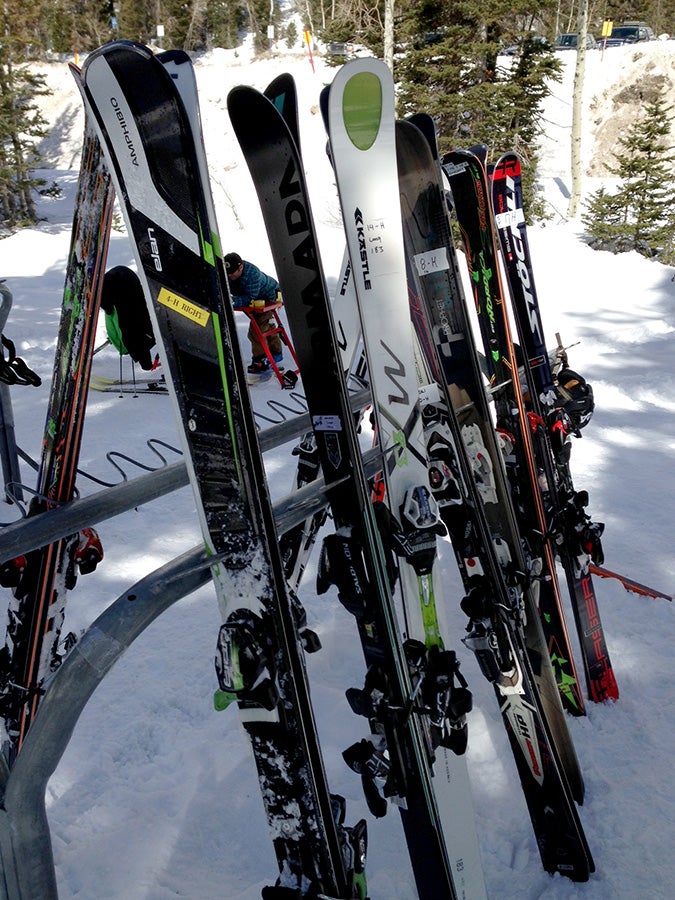 One day's tally: 30,000 vert None