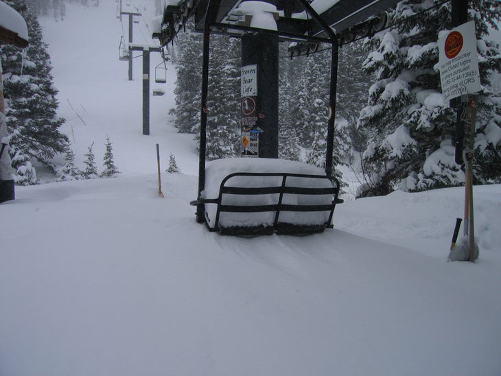 Silverton Mountain, CO Silverton Mountain chair