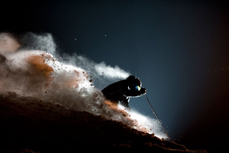 Vapor Trail Craig Dillon, a transplant from Alta, Utah, braves the minus-50-degree temps in Mongolia.